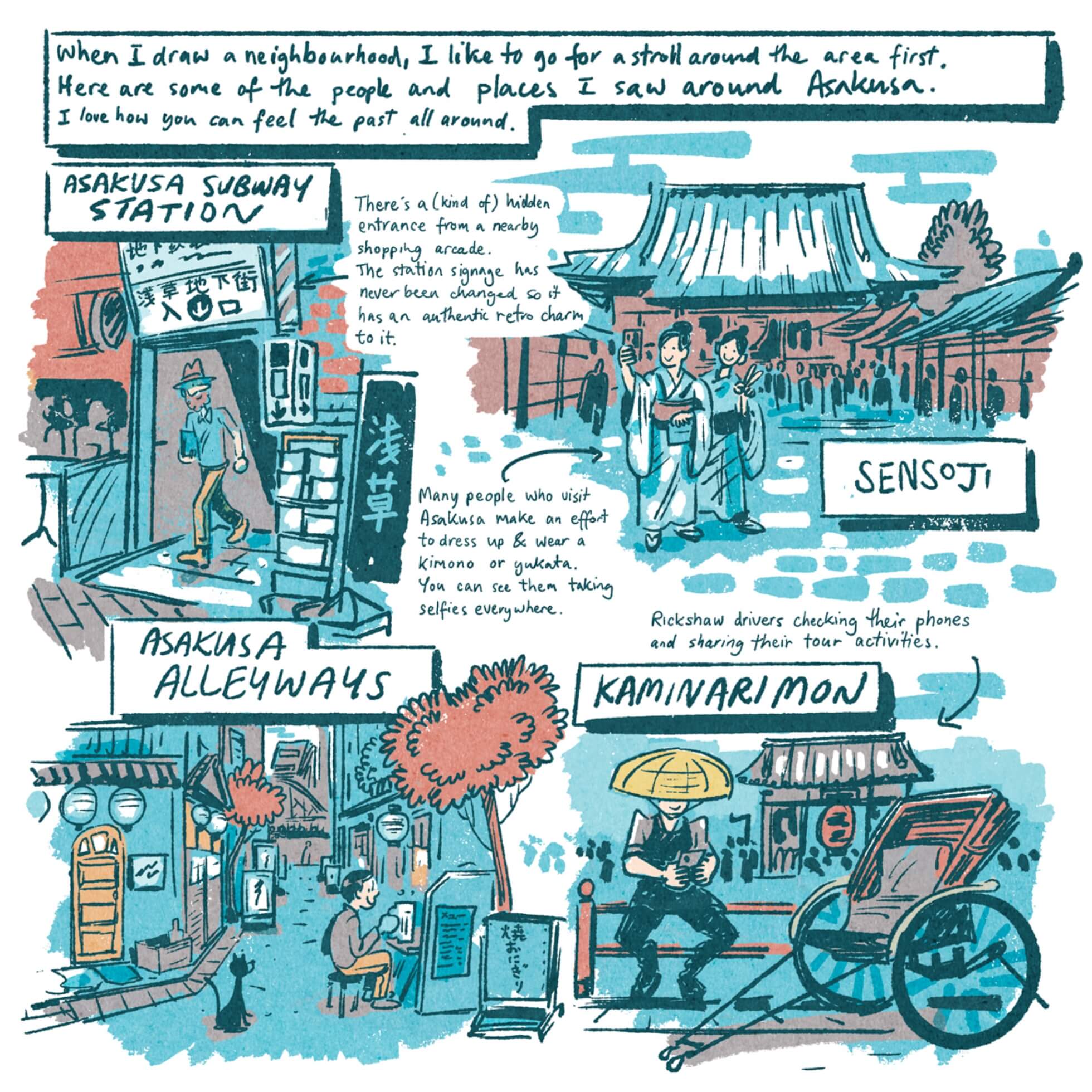 Tokyo Illustrip By Adrian Hogan. Image 1