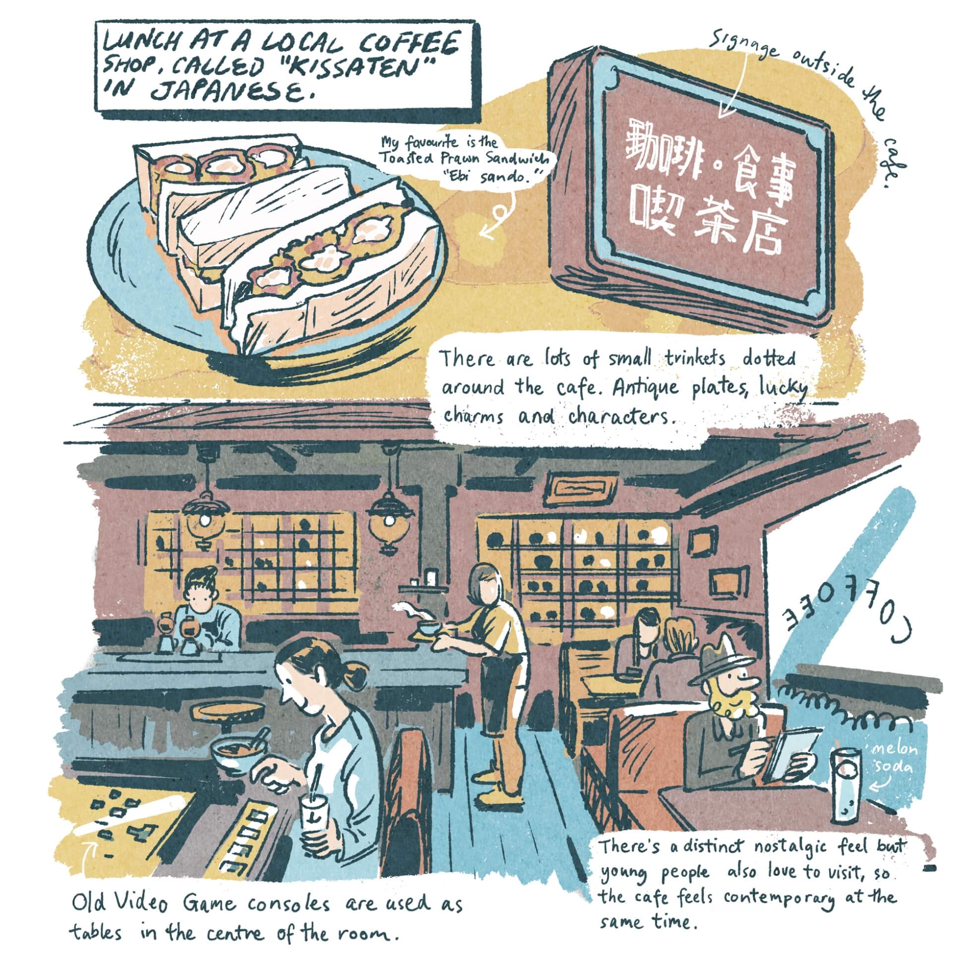 Tokyo Illustrip By Adrian Hogan. Image 10