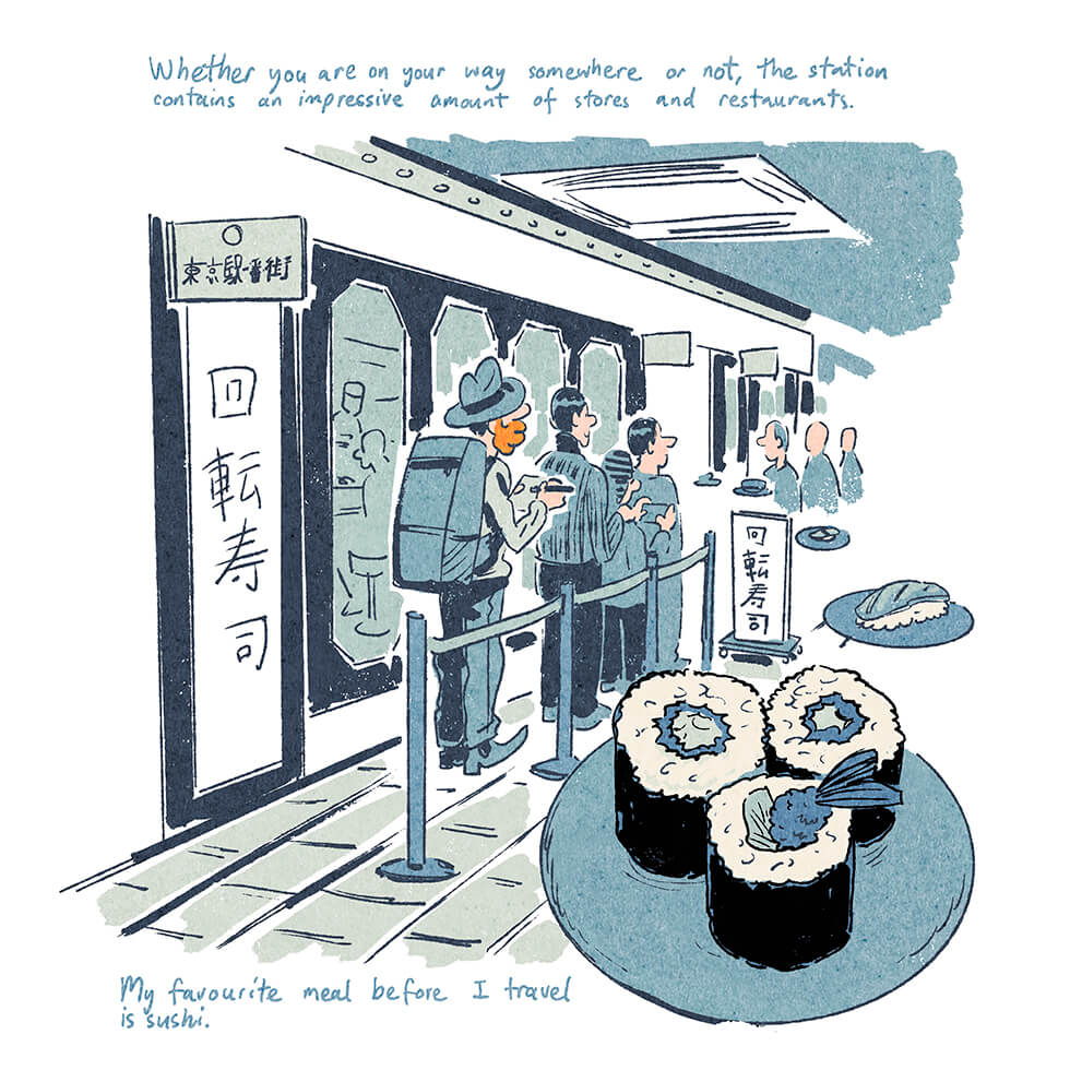 Tokyo Illustrip By Adrian Hogan. Image 7