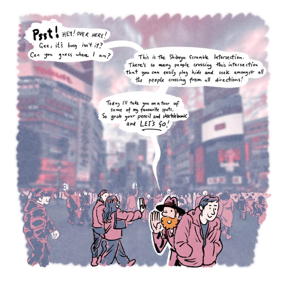 Tokyo Illustrip By Adrian Hogan. Image 1