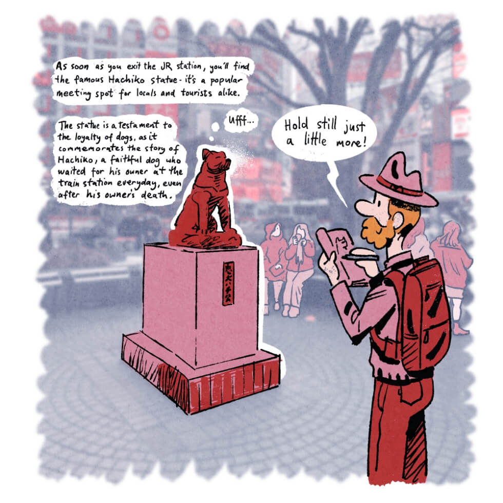 Tokyo Illustrip By Adrian Hogan. Image 3