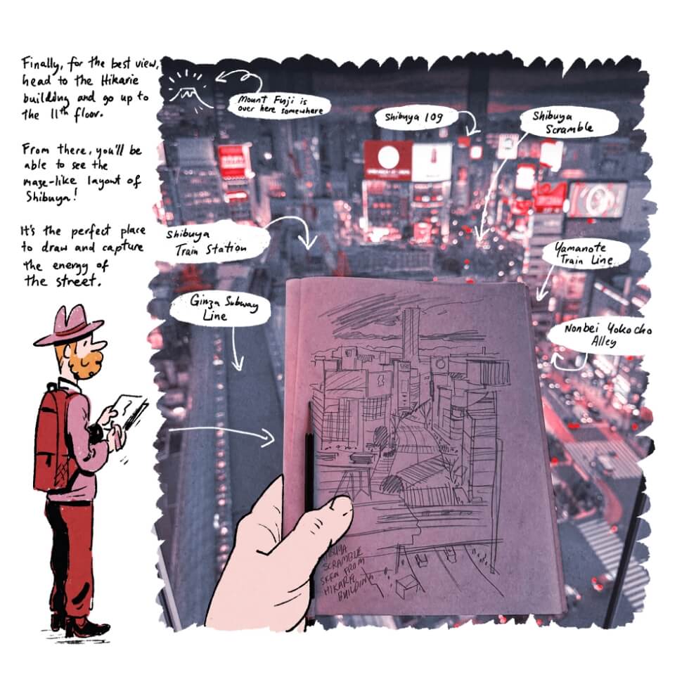 Tokyo Illustrip By Adrian Hogan. Image 10