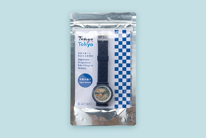 KAORU Japanese Fragrance Edo Ukiyo-e Watch イメージ 6