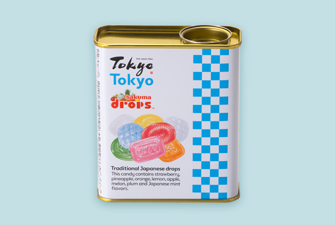 Tokyo Tokyo サクマドロップス缶 | 東京おみやげ | Tokyo Tokyo