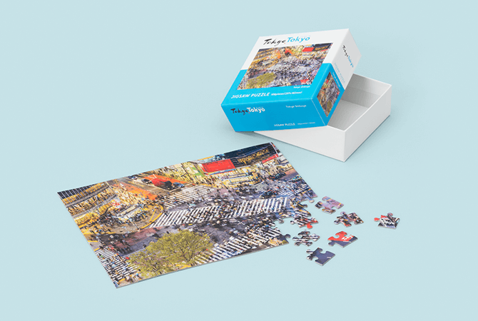 Jigsaw puzzle / Jigsaw puzzle Gold pattern イメージ 2