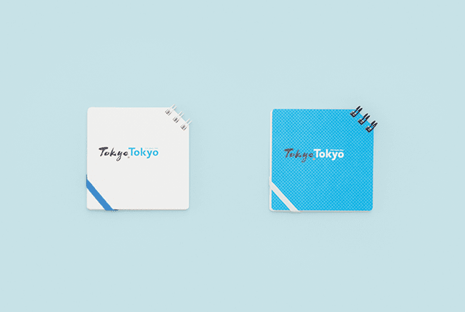 Diagonal ring notepads イメージ 1