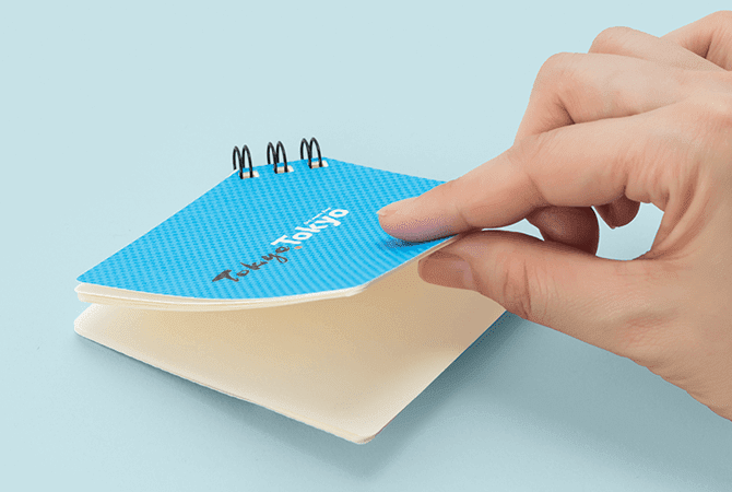 Diagonal ring notepads イメージ 4