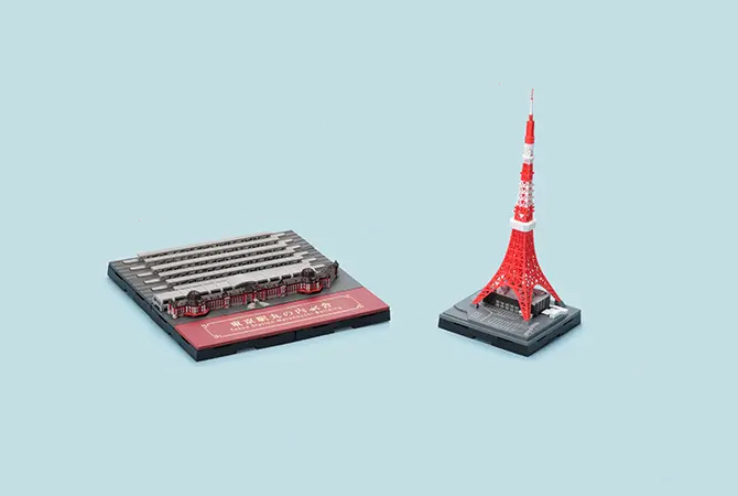 ジオクレイパー ランドマークユニット 東京タワー/江戸城/東京駅丸の内