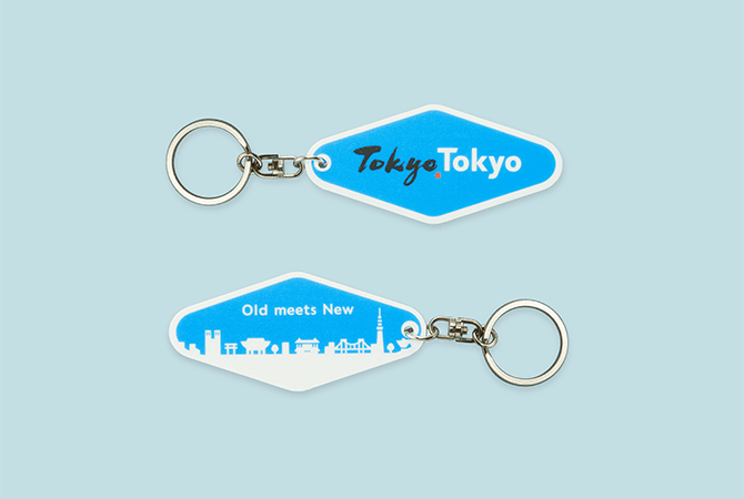 Tokyo Tokyo アクリルキーホルダー | 東京おみやげ | Tokyo Tokyo