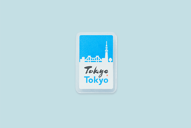 Tokyo Tokyo アクリルピンバッジ | 東京おみやげ | Tokyo Tokyo