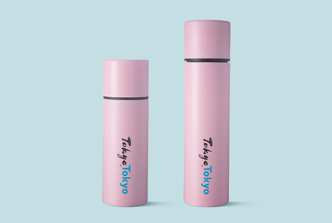 Bottle(M)(Pink) / Bottle(S)(Silver,Pink) イメージ 1