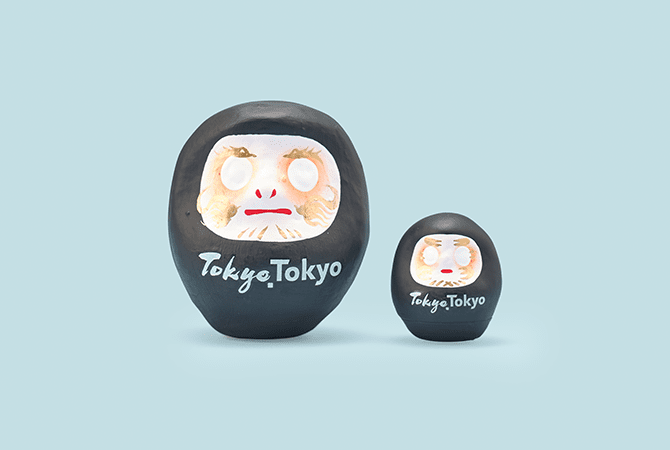 Tokyo Tokyo HappyDaruma (Dragon and Phoenix) イメージ 2