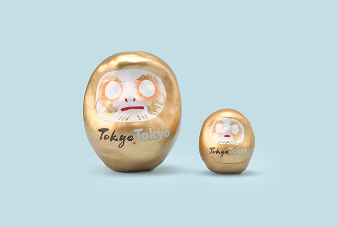 Tokyo Tokyo HappyDaruma (Dragon and Phoenix) イメージ 4
