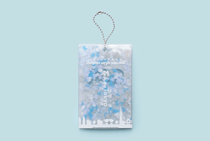 Upcycled acrylic pass case イメージ 1