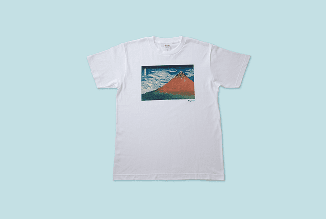 T-shirt 【HOKUSAI KATSUSHIKA・Thirty-six Views of Mt.Fuji】 イメージ 2