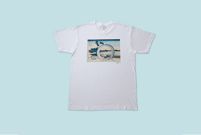 T-shirt 【HOKUSAI KATSUSHIKA・Thirty-six Views of Mt.Fuji】 イメージ 3