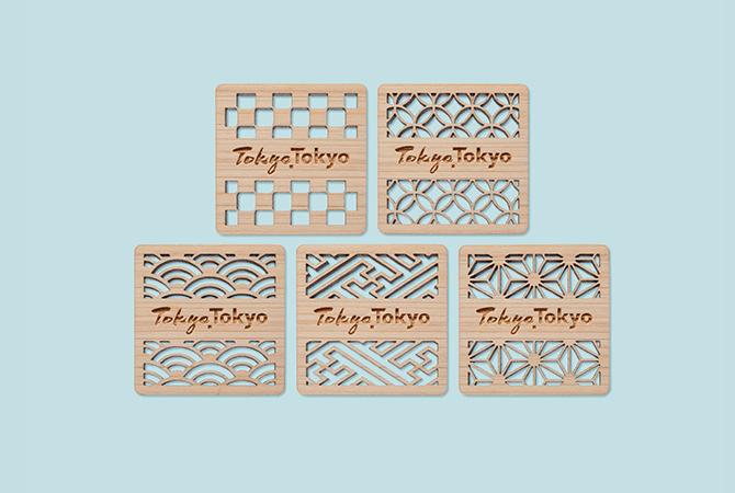 Tokyo Tokyo ヒノキのマグネット | 東京おみやげ | Tokyo Tokyo