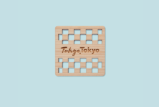 Tokyo Tokyo ヒノキのマグネット | 東京おみやげ | Tokyo Tokyo