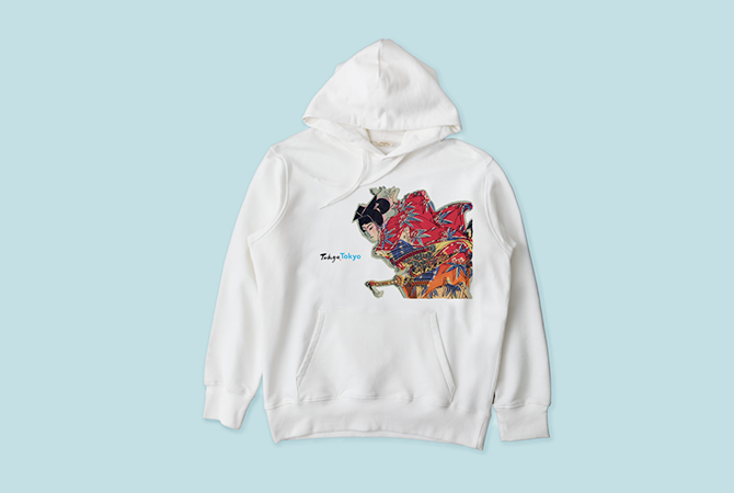 HIKIFUDA Art hooded sweatshirt イメージ 1