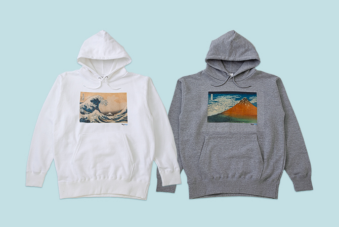HOODIE 【HOKUSAI KATSUSHIKA・Thirty-six Views of Mt.Fuji】 イメージ 1