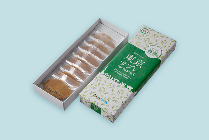 東京サブレ　プレーン・東京緑茶・桜 イメージ 2