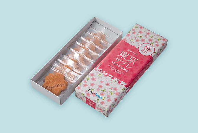 東京サブレ　プレーン・東京緑茶・桜 イメージ 3