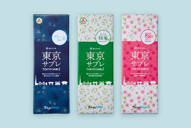 TOKYO SABLÉ Plain・Green tea・Cherry Blossom イメージ 8