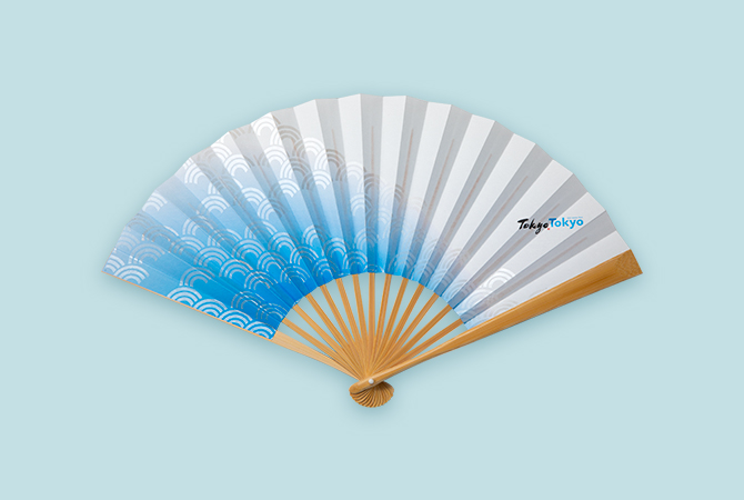 江戸扇子青海波(Tokyo Tokyo Version) イメージ 1