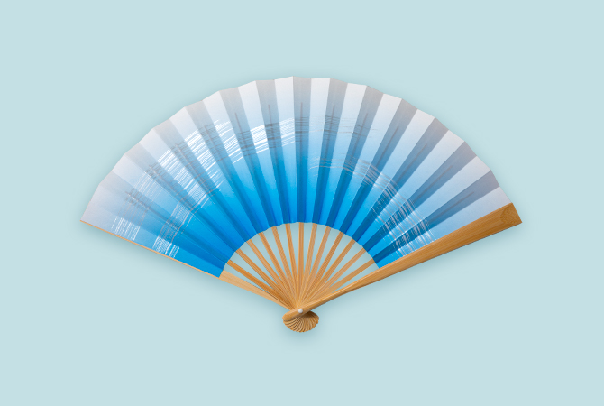 江戸扇子青海波(Tokyo Tokyo Version) イメージ 2