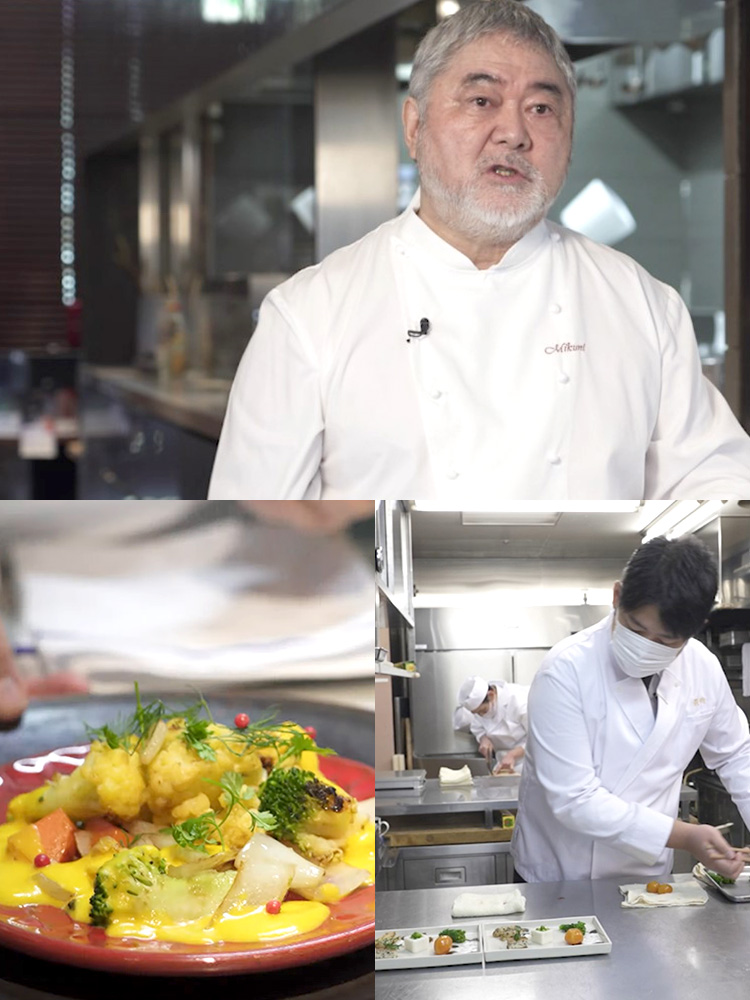 Gastronomic cuisine in Tokyo, with two of Japan's top chefs image